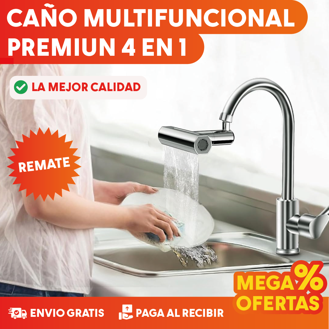 CAÑO MULTIFUNCIONAL PREMIUN 4 EN 1
